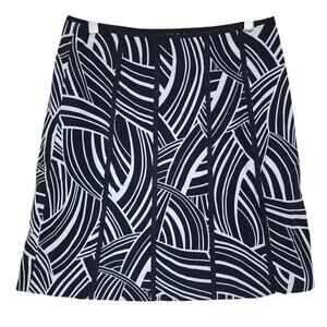 Black & White Size 8 Midi Skirt